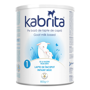 Kabrita 1 Lapte de început pe bază de lapte de capră cu HMO, 800g